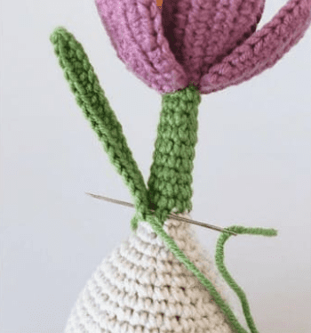 PDF Crochê de Flor de Açafrão Receita de Amigurumi Grátis