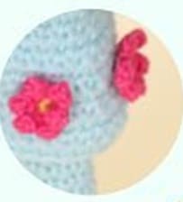 Crochê de Boneca Malala Receita de Amigurumi Grátis - flores