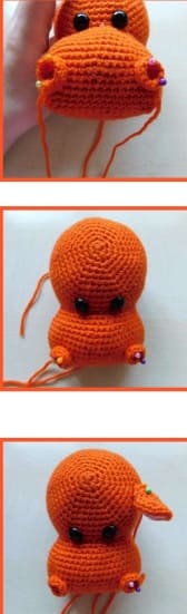 Lina Hipopotamo Amigurumi Patron Gratis PDF