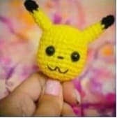 Pikachu Chaveiro Amigurumi Receita Gratis PDF